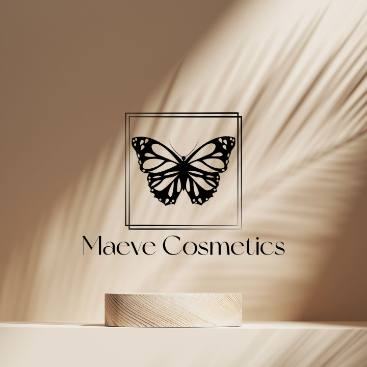 Cosmetics black logo